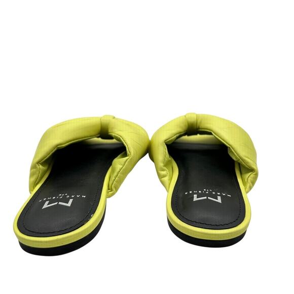 Marc Fisher LTD Women's Yellow Olita Slip On Twisted‎ Slide Sandals Size 8M - Picture 7 of 10